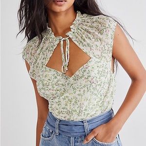 NWOT Free People Ma Cherie Top